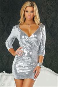 Picture of Robe courte Hisarya Sequins FORPLAY