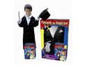 Immagine di OID MAGIC - Costume 100 tours + dvd 8-10 ans Panoplie de magicien avec manteau, chemise, gants, chapeau magique, plus de 100 tours de magie avec ... »  