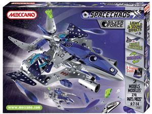Image de Meccano Space Chaos Silver Force Destroyer Age minimum 7 ans