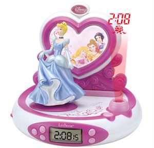 Immagine di Lexibook Reveil Projecteur Disney Princess avec radio Age minimum 7 ans 