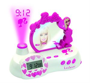 Immagine di Radio Réveil Projecteur Barbie Lexibook Age minimum 4 ans