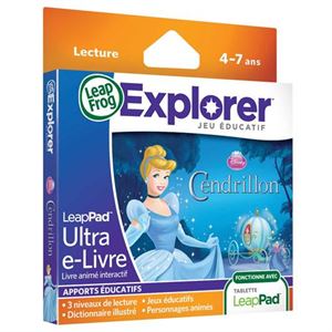 Immagine di Leapfrog Livre animé interactif LeapPad Explorer Cendrillon Age minimum 4 ans Age maximum 7 ans