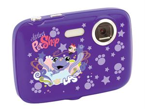 Immagine di Lexibook Appareil photo numerique Littlest PetShop avec écran couleur LCD 1,8 et flash integré Age minimum  6 ans