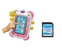 Image de Tablette Tactile enfant Storio 2 + Carte mémoire SDHC 4Go Vtech Rose Age minimum 3 ans Age maximum 10 ans