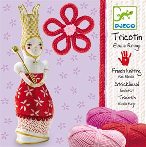 Picture of Djeco Tricotin Elodie Rouge Age minimum 7 ans