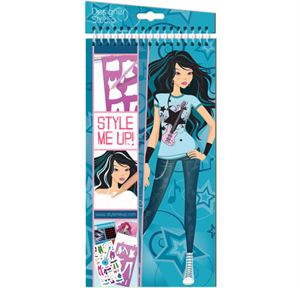 Bild von Style Me Up Carnet d'esquisse Tenue Rock Age minimum 8 ans