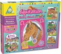 Immagine di Orb Factory Loisir Créatif Sticky Mosaics Equitation Age minimum 5 ans