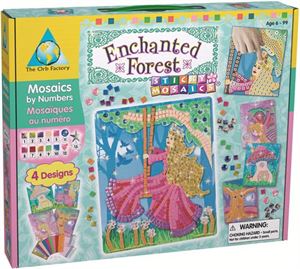 Immagine di Orb Factory Loisir Créatif Sticky Mosaics Fôret Enchantée Age minimum 6 ans