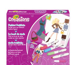 Picture of Crayola Créations Mon book de mode Créations Age minimum 6 ans