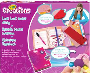 Picture of Crayola Créations Mon Agenda secret lumineux Age minimum 6 ans