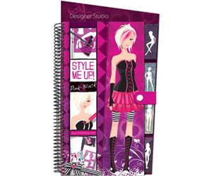 Immagine di Style Me Up Carnet d'esquisse Pink-Black Age minimum 8 ans