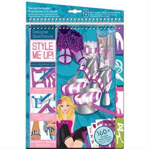 Bild von Style Me Up Carnet d'esquisses Chaussures Age minimum 8 ans