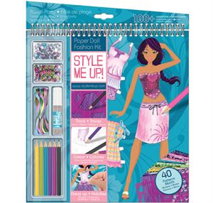 Immagine di Style Me Up Carnet d'esquisses Tenues de plage Age minimum 8 ans