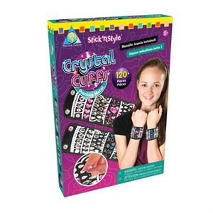 Immagine di Orb Factory Loisir Créatif Stick'n Style Crystal Cuffs Precious Metal Age minimum 5 ans 