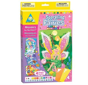 Immagine di Orb Factory Loisir Créatif Sticky Mosaics Sparkling Fées Age minimum 4 ans