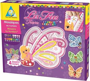 Immagine di Orb Factory Loisir Créatif Sticky Mosaics Les fées (new version) Age minimum 5 ans