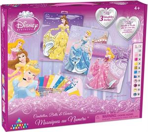 Picture of Orb Factory Loisir Créatif Sticky Mosaics Disney Princess Age minimum 4 ans