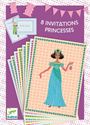 Immagine di Djeco 8 cartes Invitations princesse Age minimum 3 ans