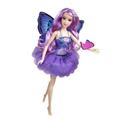 Изображение Barbie - MATTEL - Fées et princesses - Barbie Willa amie des papillons Poupée  3 ans 