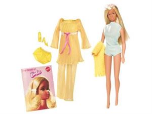 Изображение Barbie collection - Mattel - Barbie collection - Barbie vintage malibu Poupée  5 ans 