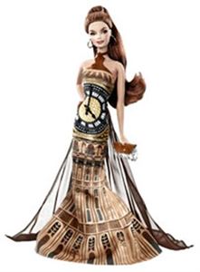 Image de Mattel - Barbie collector - Poupée du Monde Monument Big Ben Poupée  3 ans 