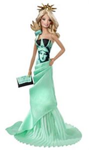 Bild von Mattel - Barbie Collector - Poupée du Monde Monument Statue de la Liberte  Poupée  3 ans 