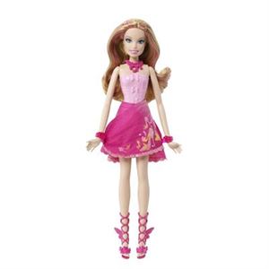 Picture of Mattel - Fées et princesses - Barbie Fée Style Rose Ailes magiques  Poupée  3 ans 