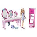 Immagine di Mattel - Accessoires Barbies - Mobilier Barbie et ses soeurs  Salle de bain Poupée  3 ans 