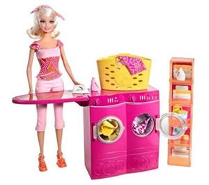 Immagine di Mattel - Barbie I can be - poupée et mobilier - laverie Poupée  4 ans 