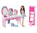 Immagine di Mattel - Mobilier Barbie et ses soeurs - salle de bains Poupée  4 ans 