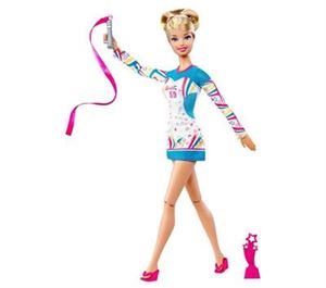 Immagine di Mattel - Barbie I can be- Barbie championne de gym  Poupée  4 ans 