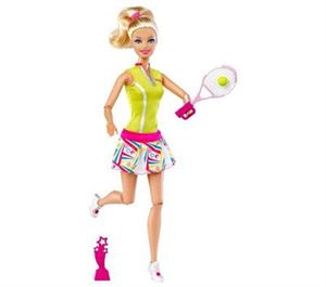 Immagine di Mattel - Barbie I can be - Barbie championne de tennis Poupée  4 ans 