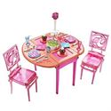 Immagine di Mattel - Accessoires Barbie - Mobilier basique  Table de salle à manger Poupée  3 ans 