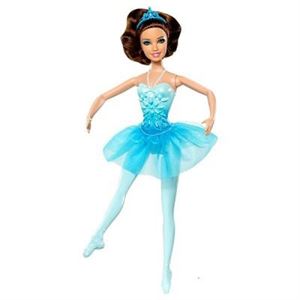 Immagine di Mattel - Barbie - Poupée ballerine  Bleue Poupée  3 ans 