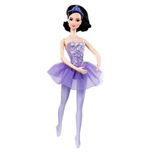 Immagine di Mattel - Barbie - Poupée ballerine  Violette Poupée  3 ans 