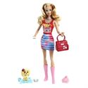 Picture of Mattel - Barbie Fashionista - Summer Chien de Star  Poupée  5 ans 