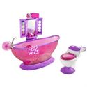 Immagine di Mattel - Barbie - Mobilier basique  Salle de bain Poupée  3 ans 