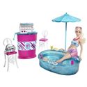 Immagine di Mattel - Barbie - Poupée Barbie avec mobilier Deluxe  Patio Poupée  3 ans 