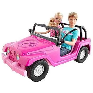 Immagine di Mattel - Barbie et Ken dans leur Cabriolet Poupée  Autres 