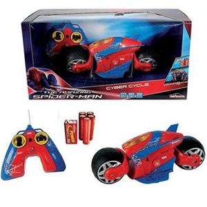 Immagine di Smoby Véhicule Miniature Radiocommandés Spiderman RC Cyber Cycle  