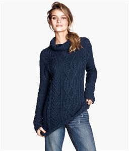 Immagine di H&M Pull col roulé en maille 