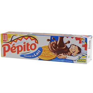 Immagine di Biscuits Pépito Lu Chocolat au lait 200g