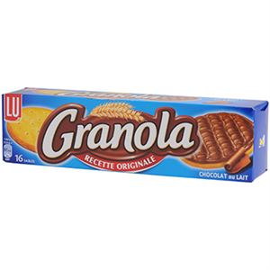 Bild von Biscuits Granola Lu Chocolat au lait 200g