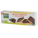 Image de Biscuits tablettes Bio Village Chocolat noir 150g
