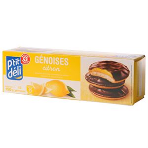 Picture of Biscuits génoises P'tit Déli Citron 150g