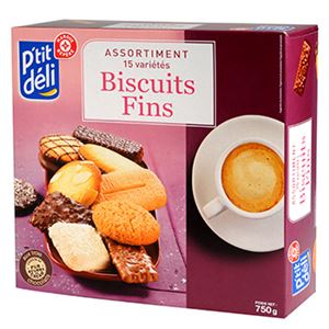 Bild von Assortiment biscuits P'tit Déli 15 variétés 750g