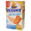 Bild von Biscuits petit déjeuner Lu Sablé lait et céréales 400g