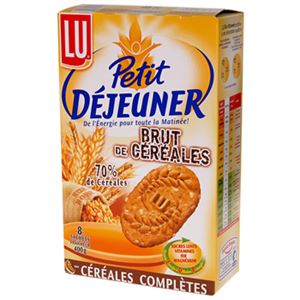 Immagine di Biscuits petit déjeuner Lu Brut céréales 400g