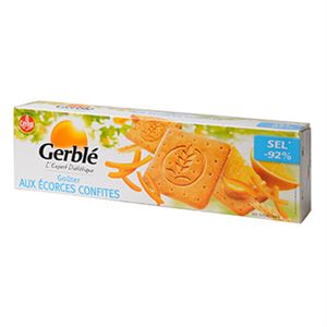 Image de Biscuits Céréal orange Ecorces confites 360g