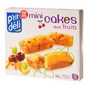 Image de Cakes fruits P'tit Déli mini Etuis fraîcheur x10